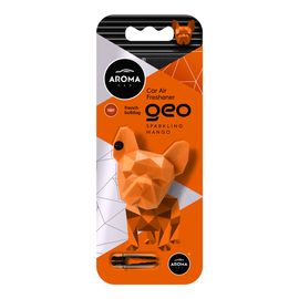 Автомобільний полімерний ароматизатор Aroma Car GEO Dog - Sparkling Mango (12054), Аромат: Sparkling Mango