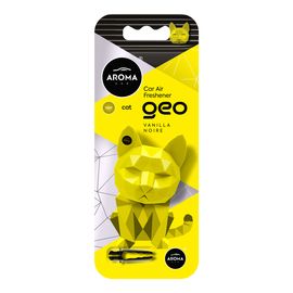 Автомобільний полімерний ароматизатор Aroma Car GEO Cat - Vanilla Noire (12152), Аромат: Vanilla Noire