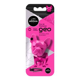 Автомобільний полімерний ароматизатор Aroma Car GEO Dog - Sparkling Cherry (12155), Аромат: Sparkling Cherry