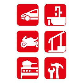 Очисник-поліроль для металу 75 мл SONAX Metal Polish (204000), зображення 10