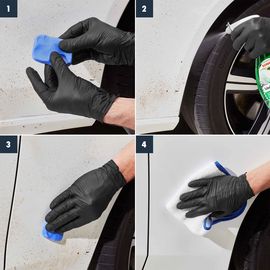 Синя глина для очищення лакофарбових поверхонь і скла 100 г SONAX Clay (450105), зображення 5