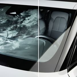 Серветка з мікрофібри для скла та інтер'єру 38х38 см SONAX MicrofaserTuch Scheibe+Innen (498400), зображення 6