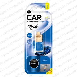 Автомобильный ароматизатор Aroma Car Wood - New Car 6 мл (631104), Аромат: New Car, изображение 2