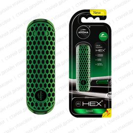 Автомобільний ароматизатор Aroma Car HEX - Lemon (835790), Аромат: Lemon, зображення 3