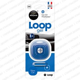 Автомобільний ароматизатор Aroma Car Loop Gel - New Car (928983), Аромат: New Car, зображення 3