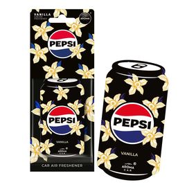 Автомобильный ароматизатор Aroma Car PEPSI Cellulose Can - Vanilla (11361), Аромат: PEPSI-Vanilla, зображення 2