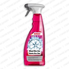 Безкислотний очищувач сталевих і пофарбованих алюмінієвих дисків 750 мл SONAX FelgenStar (227400), зображення 4
