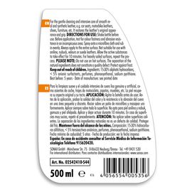 Засіб для очищення та догляду за гладкою натуральної та штучної шкірою 500 мл SONAX XTREME Leder Pflege Milch (254241), зображення 2