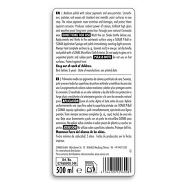 Цветной полироль с воском белый 500 мл SONAX Polish&Wax Color (296000), Об’єм: 500 мл, зображення 3