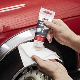 Поліроль для хрому, алюмінію, латуні 75 мл SONAX Chrome + Alupaste (308000), зображення 5