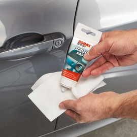 Шліфпаста для ручного видалення подряпин 75 мл SONAX SchleifPaste (320100), зображення 6