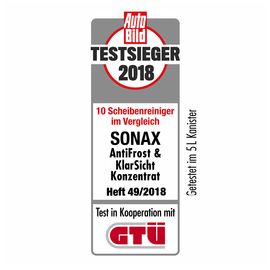 Концентрат омивача скла зимовий -70 ° С 5 л SONAX Antifrost + Klarsicht Konzentrat (332505), зображення 4