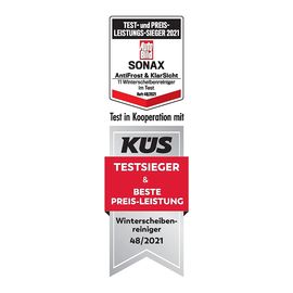 Омивач скла зимовий -20°С 2 л SONAX Antifrost + KlarSicht gebrauchsfertig bis (332541), зображення 10
