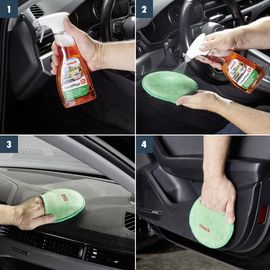 Очищувач-поліроль пластика матовий 500 мл SONAX Cockpit Pfleger - Havanna Love (368241), зображення 7