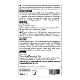 Засіб для очистки,  захисту пластика та гуми глянцеве 300 мл SONAX TiefenPfleger Glänzend (380041), зображення 6