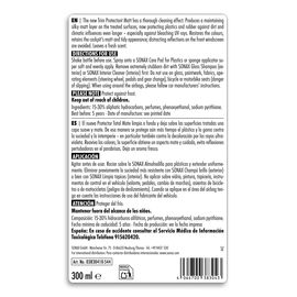 Догляд і захист для пластику та гуми з матовим ефектом 300 мл SONAX TiefenPfleger Seidenmatt (383041), зображення 2