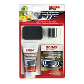 Набір для полірування пластикових фар 75 мл SONAX Headlight Restoration Kit (405941), зображення 2