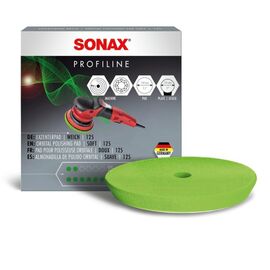 Полірувальний круг м'який фінішний 125 мм SONAX PROFILINE ExzenterPad weich (492500)