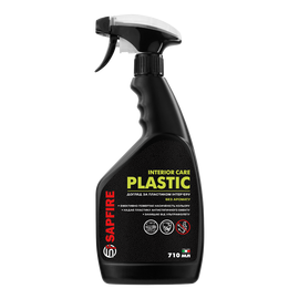 Очищувач-поліроль пластика 710 мл SAPFIRE Plastic Cleaner & Polish (748100)