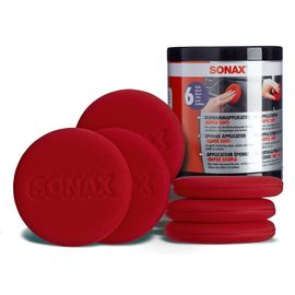 Суперм'яка губка-аплікатор 6 шт SONAX Schwammapplikator Super Soft (417641)