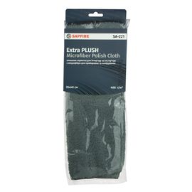 Серветка плюшева з мікрофібри 35x40 см SA-221 SAPFIRE (401127), зображення 2