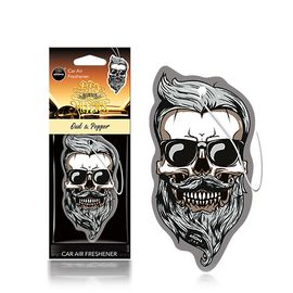 Автомобільний ароматизатор Aroma Car Dia De Los Muertos - Oud & Pepper Skull (831204), Аромат: Oud & Pepper Skull, зображення 2