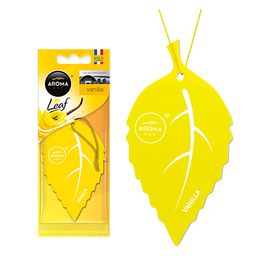 Автомобільний ароматизатор Aroma Car Leaf - Vanilla (920895), Аромат: Vanilla, зображення 2