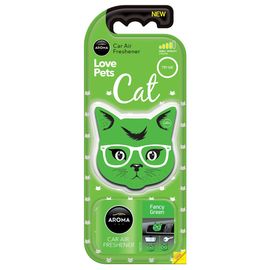Автомобільний ароматизатор Aroma Car Cat - Fancy Green (925708), Аромат: Fancy Green