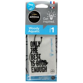 Автомобильный ароматизатор Aroma Car Get Inspired - Woody Aquatic (927269), Аромат: Woody Aquatic