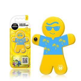 Автомобільний ароматизатор Aroma Car Manny - Vanilla (929973), Аромат: Vanilla, зображення 2