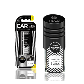 Автомобільний ароматизатор Aroma Car Prestige Vent - Black (832041), Аромат: Black, зображення 2