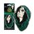Автомобільний ароматизатор Aroma Car Dia De Los Muertos - Green Diamond Girl (832799), Аромат: Green Diamond Girl, зображення 2