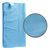 Серветка з мікрофібри для скла 35х40 см блакитна SAPFIRE Microfiber Glass (791024)