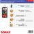 Кольоровий поліроль з воском чорний 250 мл SONAX Polish&Wax Color (296141), Об’єм: 250 мл, зображення 9