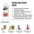 Цветной полироль с воском белый 500 мл SONAX Polish&Wax Color (296000), Объем (В): 500 мл, изображение 8