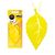 Автомобільний ароматизатор Aroma Car Leaf - Vanilla (920895), Аромат: Vanilla, зображення 2