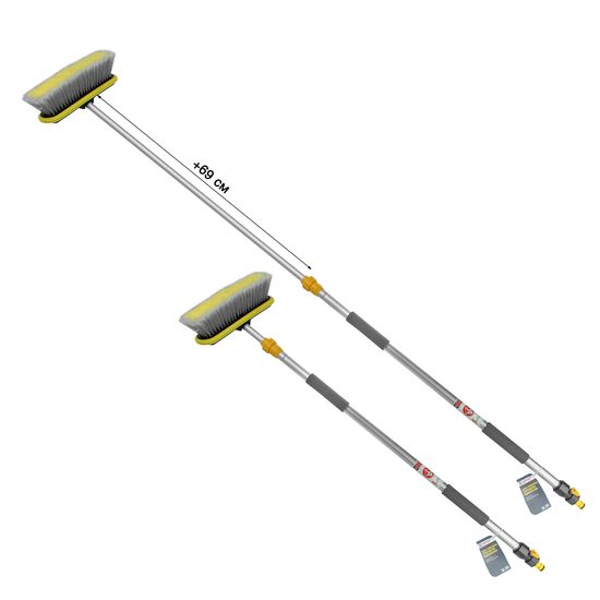 Щітка телескопічна з підключенням води 90-165 см SA-291 SAPFIRE (400083), зображення 2