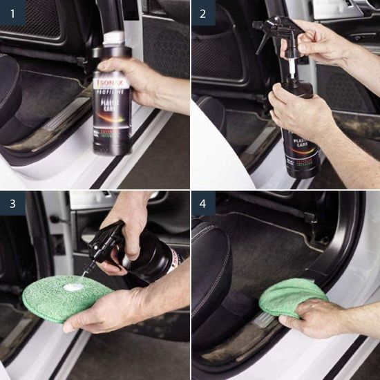 Засіб по догляду за пластиком 5 л SONAX PROFILINE Plastic Care (205500), зображення 5