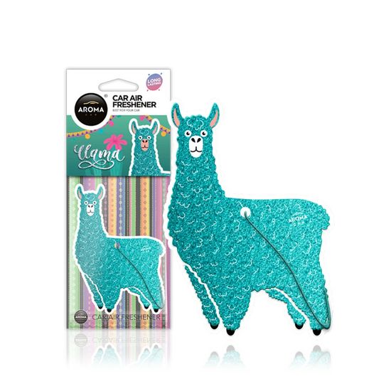 Автомобільний ароматизатор Aroma Car Glitter Series - Lama (832652), Аромат: Lama, зображення 2