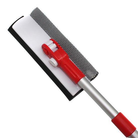 Щітка зі скребком та телескопічною алюмінієвою ручкою 65-84 см WB-001 PROSWISSCAR (001459), зображення 3