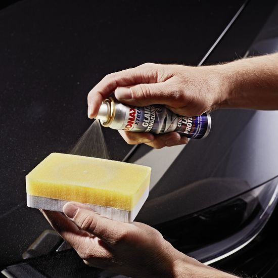 Набір для захисту ЛФП керамічним покриттям (рідке скло) 240 мл SONAX XTREME Ceramic Lackprotect (247941), зображення 9