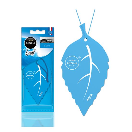 Автомобільний ароматизатор Aroma Car Leaf - Aqua (920871), Аромат: Aqua, зображення 2