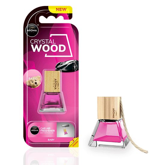 Автомобильный ароматизатор Aroma Car Wood - Crystal Wood - Baby 7 мл (928402), Аромат: Baby, зображення 2