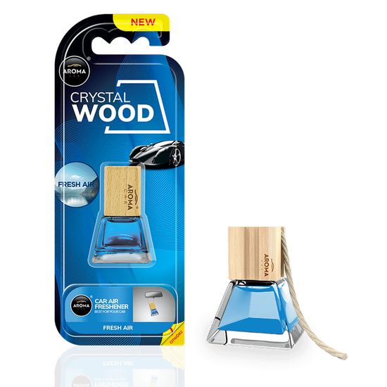 Автомобильный ароматизатор Aroma Car Wood - Crystal Wood - Fresh Air 7 мл (928419), Аромат: Fresh Air, зображення 2