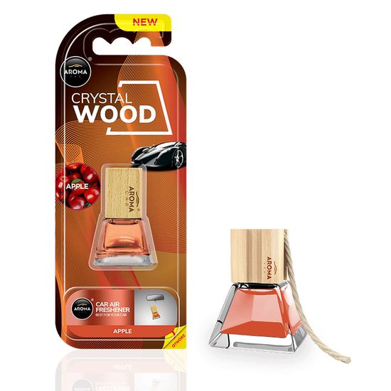 Автомобильный ароматизатор Aroma Car Wood - Crystal Wood - Apple 7 мл (928433), Аромат: Apple, зображення 2