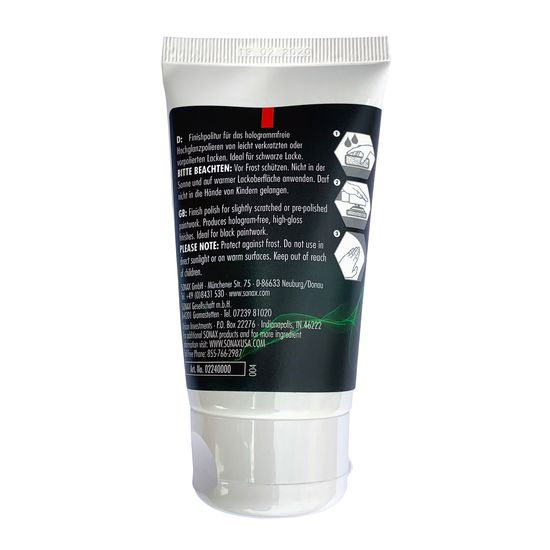 Полірувальна паста для кузова автомобіля (тестер) 50 мл SONAX PROFILINE Perfect Finish 4-6 (224000), зображення 2
