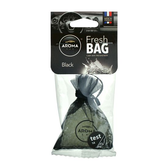 Автомобільний ароматизатор Aroma Car Fresh Bag - Black 20 гр (830269), Аромат: Black