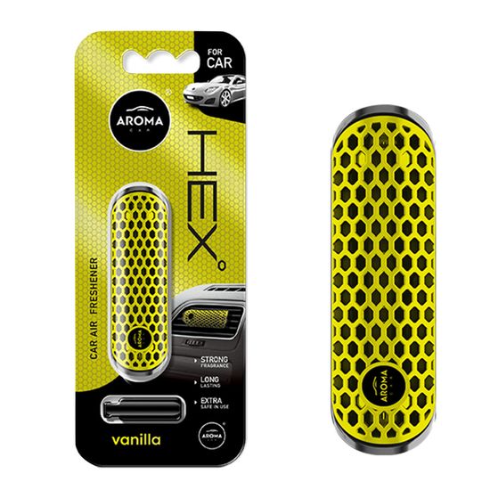 Автомобільний ароматизатор Aroma Car HEX - Vanilla (835776), Аромат: Vanilla, зображення 2