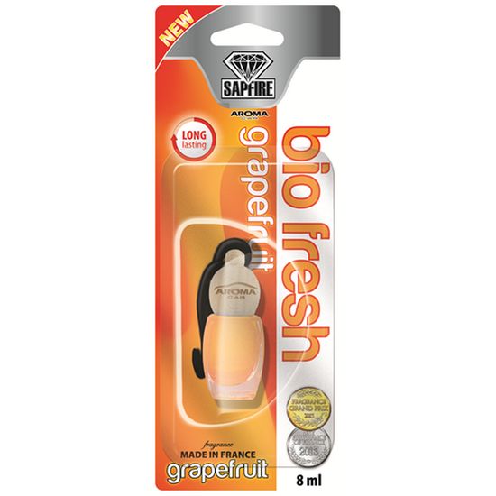 Автомобільний ароматизатор SAPFIRE Aroma Car Bio Fresh - Grapefruit 8 мл (920857)