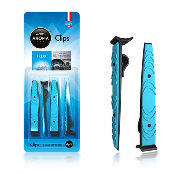 Автомобильный ароматизатор Aroma Car Clips - Aqua (923803), Аромат: Aqua